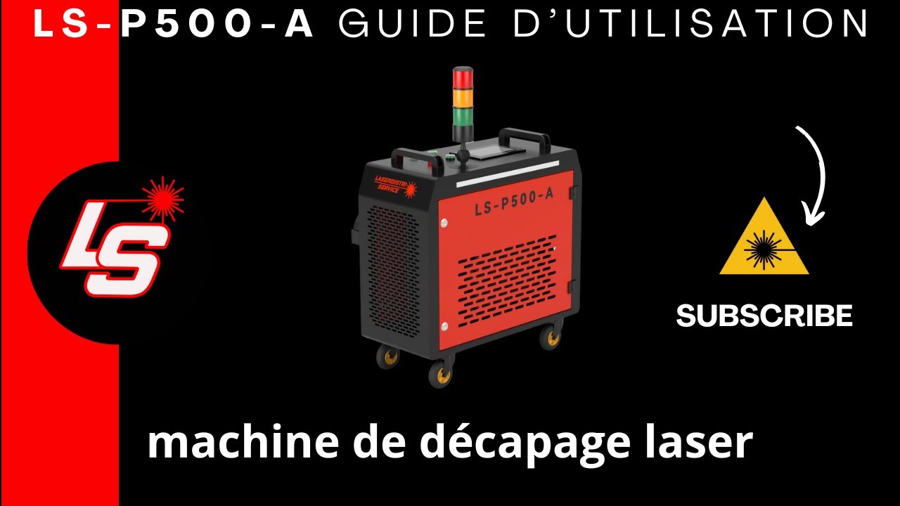 Machine de nettoyage laser LS-P500-A