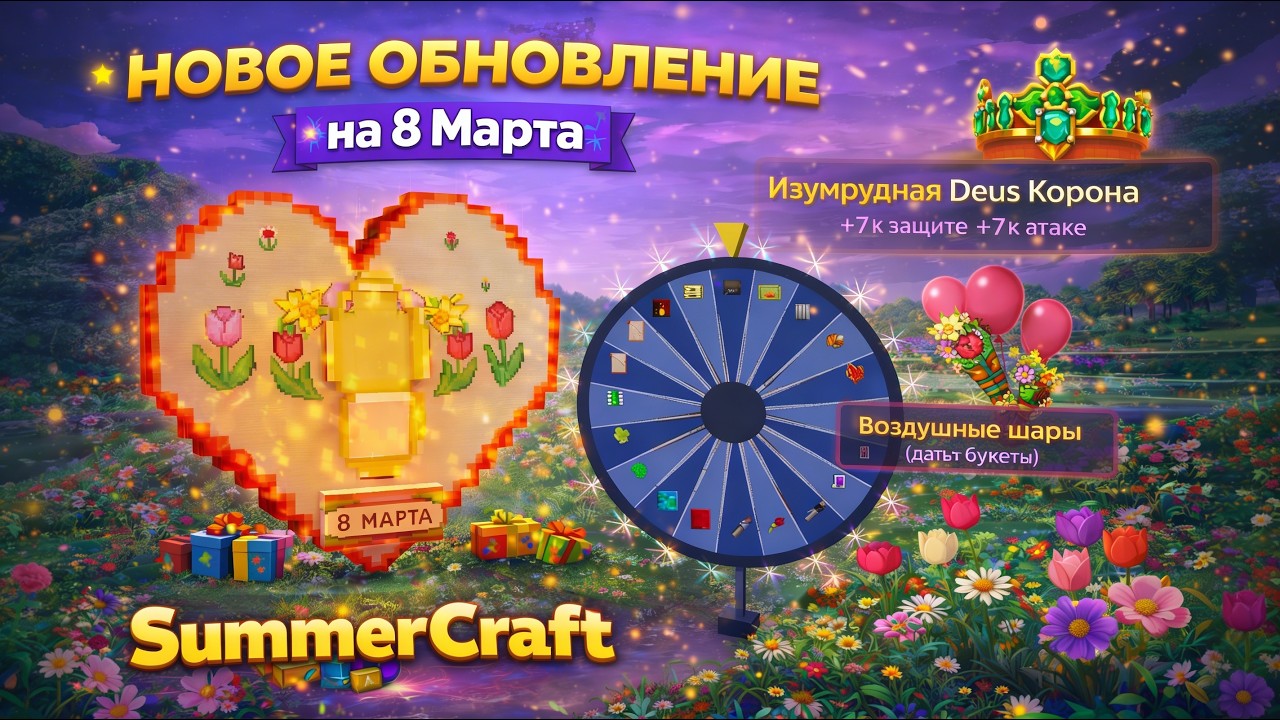 🎰 РУЛЕТКА И ЛАВА СЕРДЦЕ ❤️ на SummerCraft ► LavaTech#9