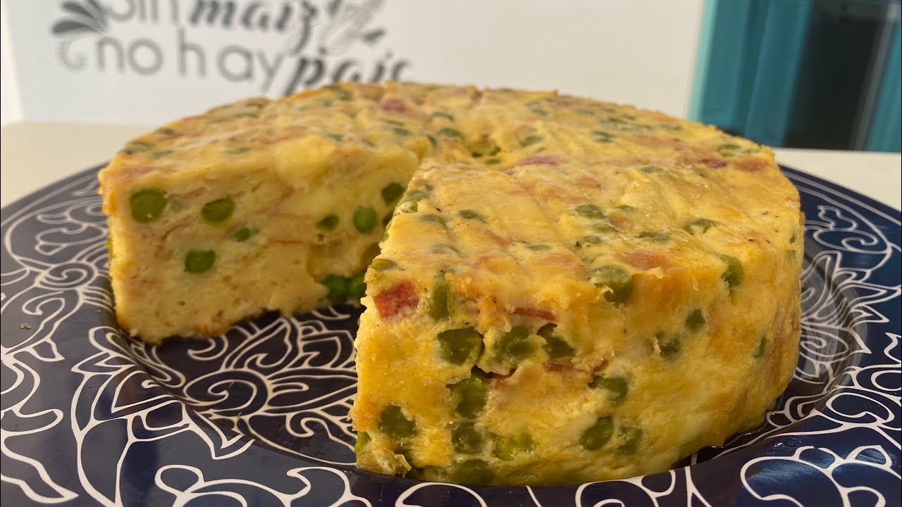 BARATO Y NUTRITIVO BUDÍN  DE QUESO Y CHÍCHAROS
