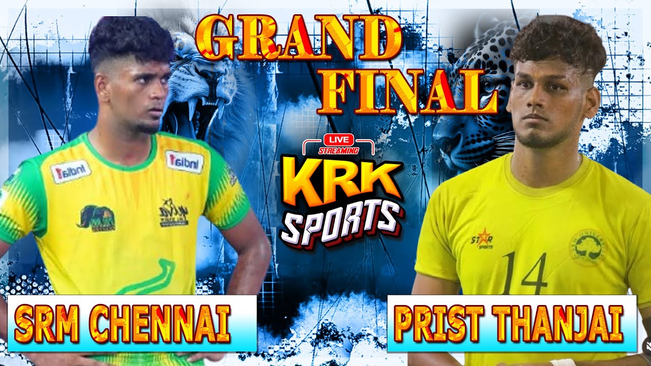 GRAND FINAL || PRIST UNIVERSITY VS SRM UNIVERSITY || SOUTH INDIA MATCH || TRICHY ELLAKUDI - 2025 ||