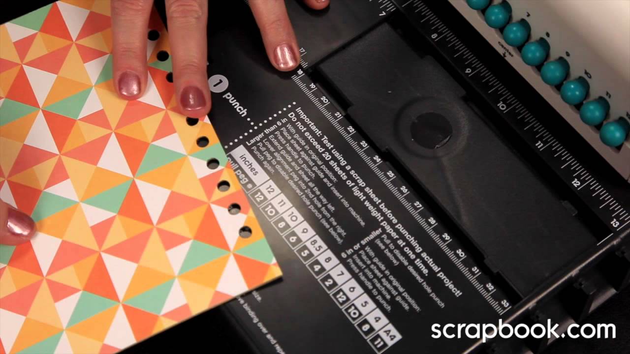Tool Time Class - Lesson 5 - We R Memory Keepers The Cinch