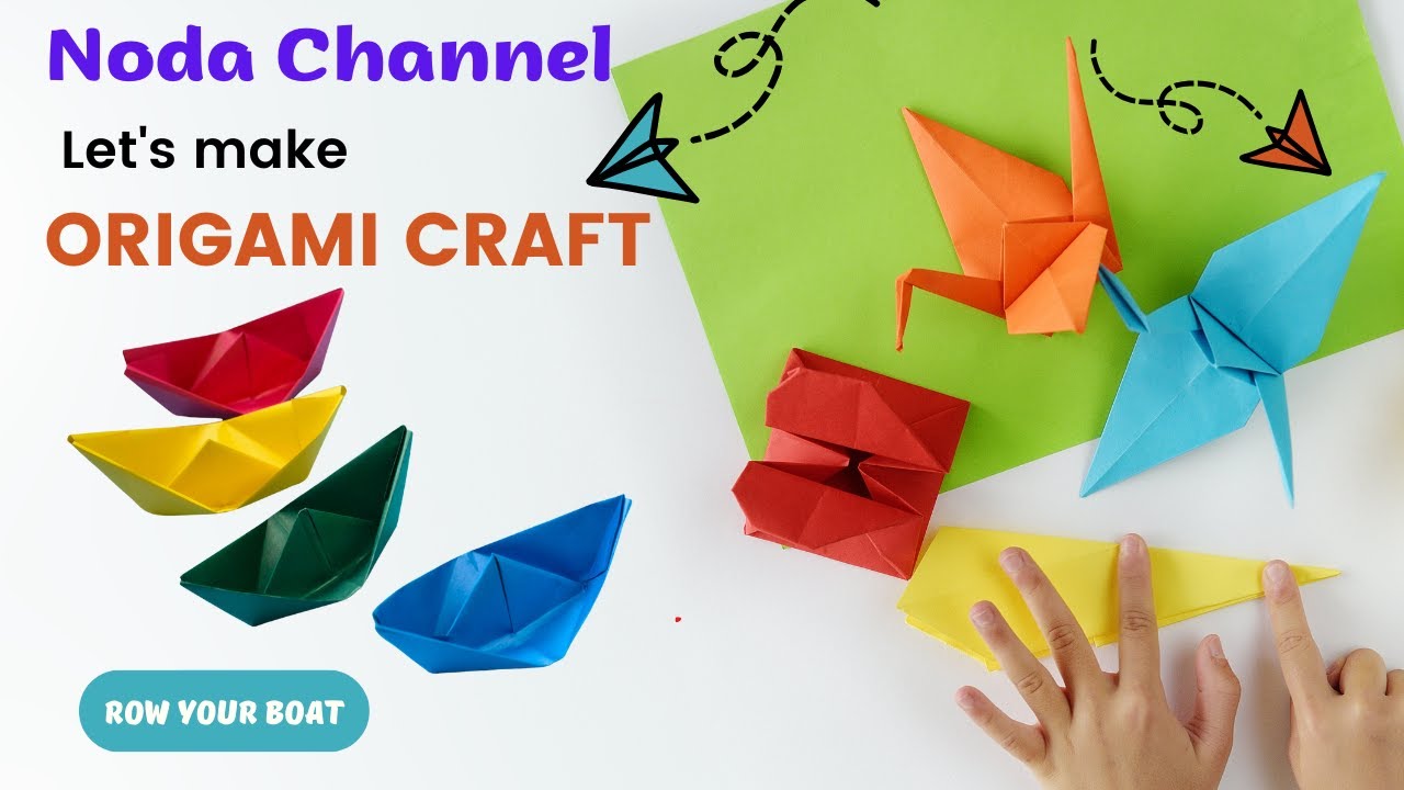 ☮️ Row, row, row your Boat! 🎯🏆 #origami #paperfolding