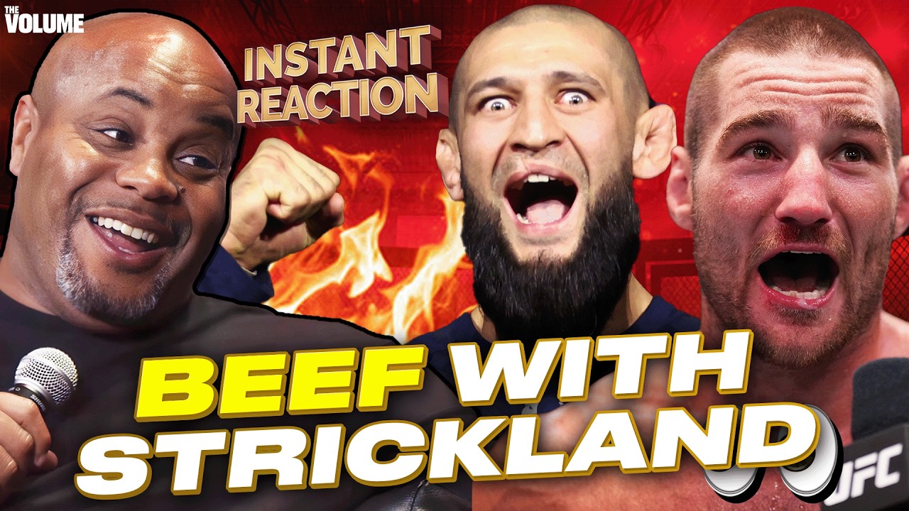 Daniel Cormier on WILD Khamzat Chimaev & Sean Strickland BEEF + Chimaev vs. Pereira at 205