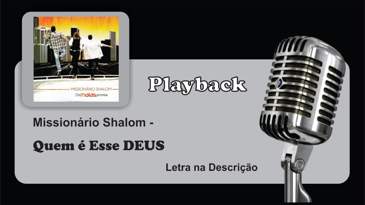 ( PLAYBACK ) - QUEM É ESSE DEUS