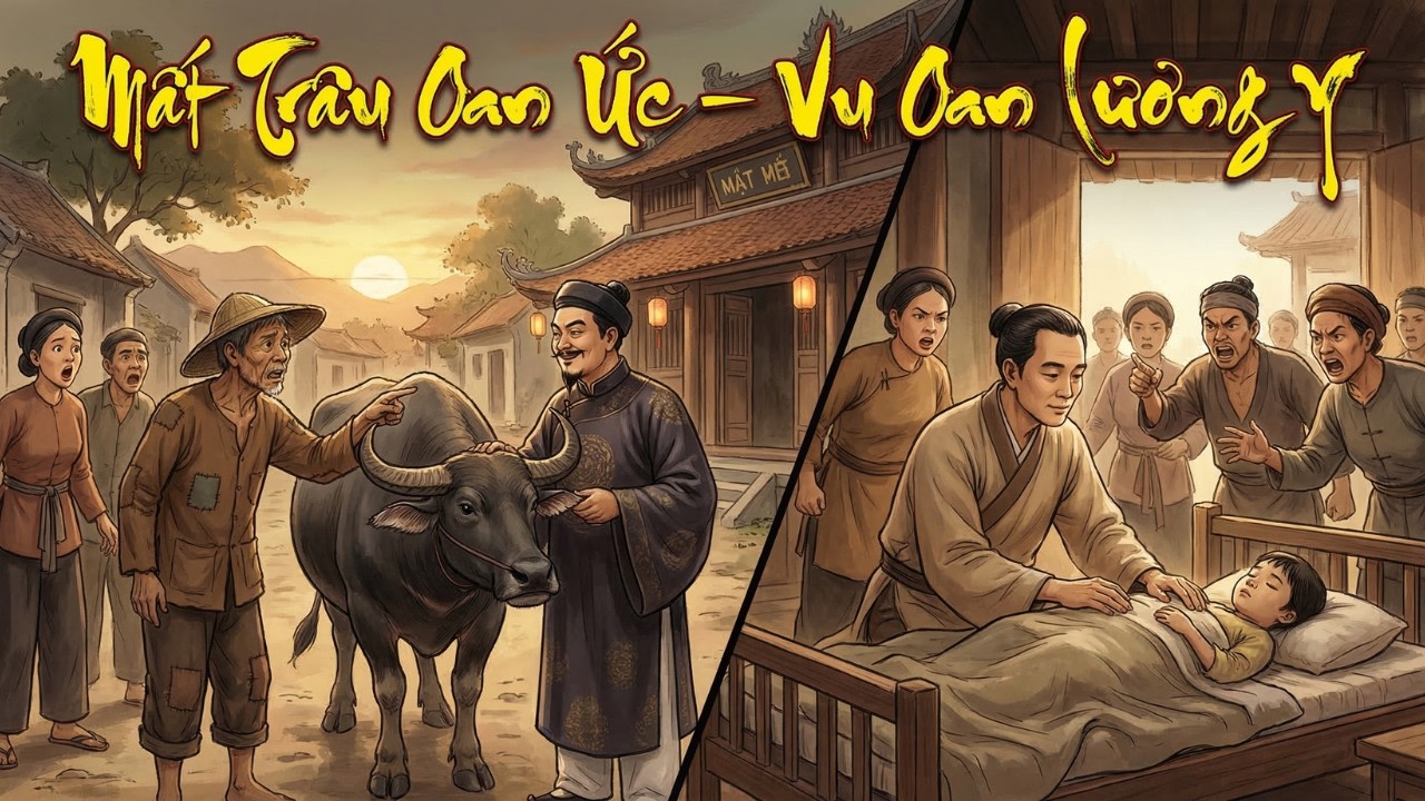 Mất Trâu Oan Ức – Vu Oan Lương Y | Thuyện Cổ Tích Việt Nam Về Nhân Quả Hay Mới Nhất