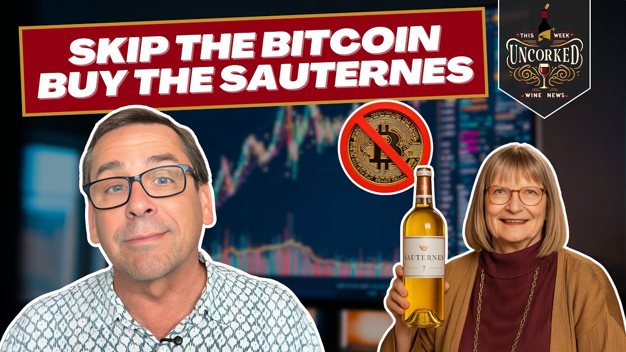 Jancis Robinson Says Sweet Sauternes Wine Is the Smart Buy - This Week Uncorked Episode 55
