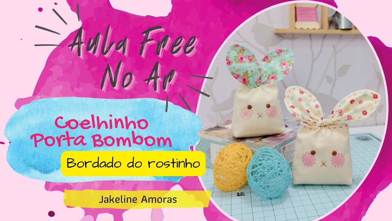 Bordado do Rostinho do Mini Porta