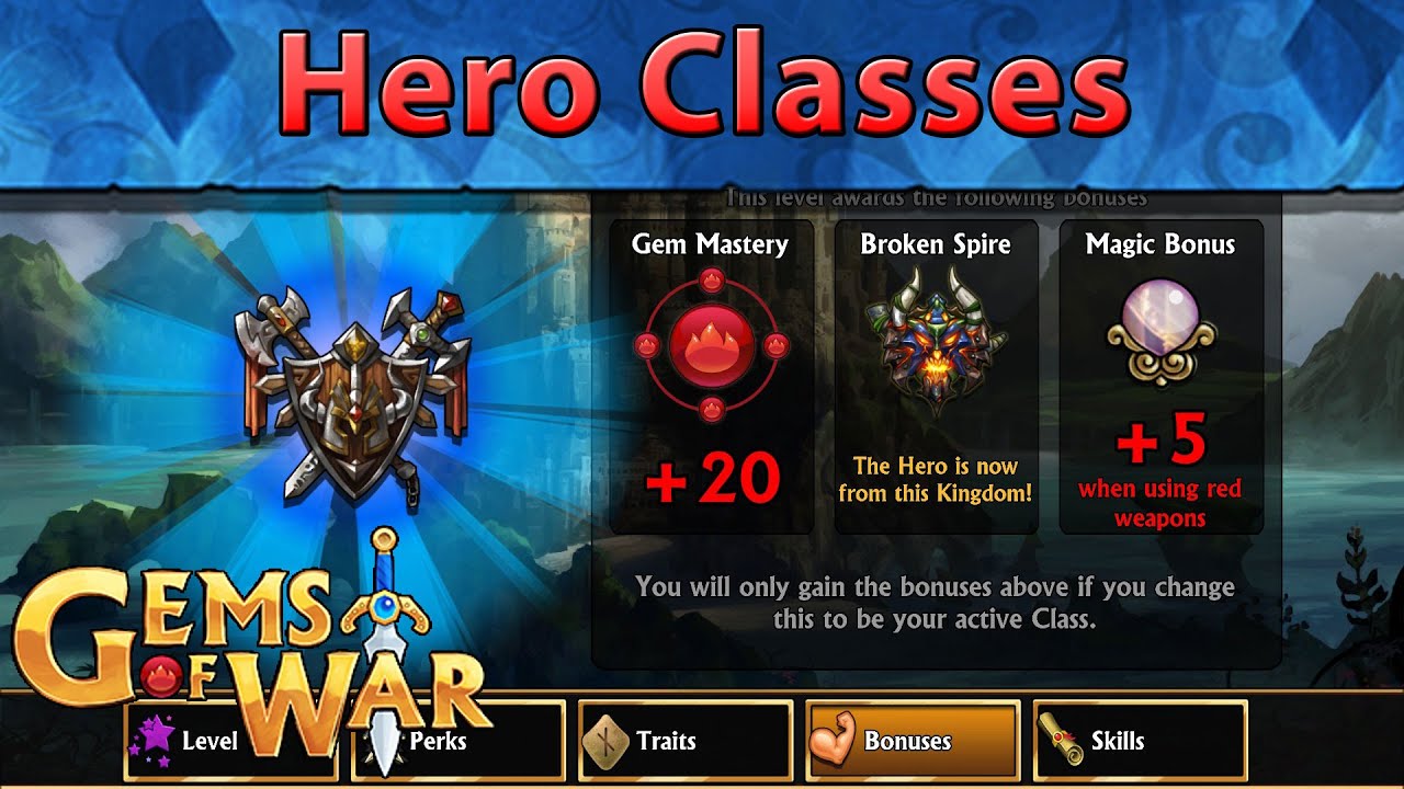Gems of War: Hero Classes Explained