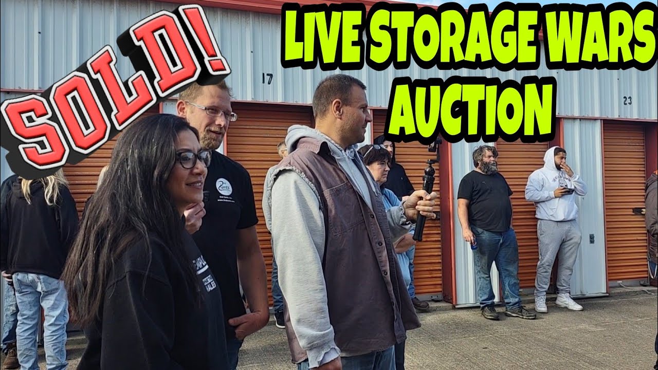 WHAT THE HALE$ DID WE BUY...LIVE STORAGE WARS AUCTION