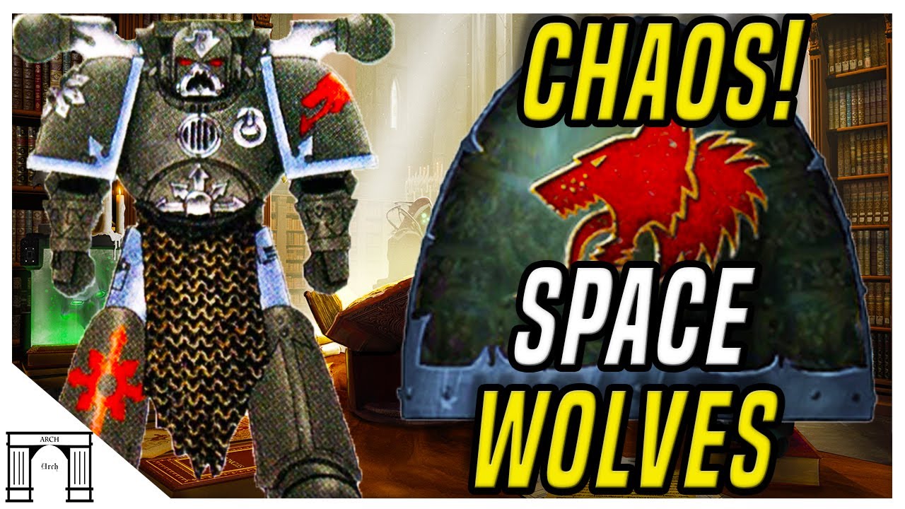 Chaos Space Wolves! The Dark Sons Of Fenris And Leman Russ! Skyrar's Dark Wolves Warhammer 40k Lore