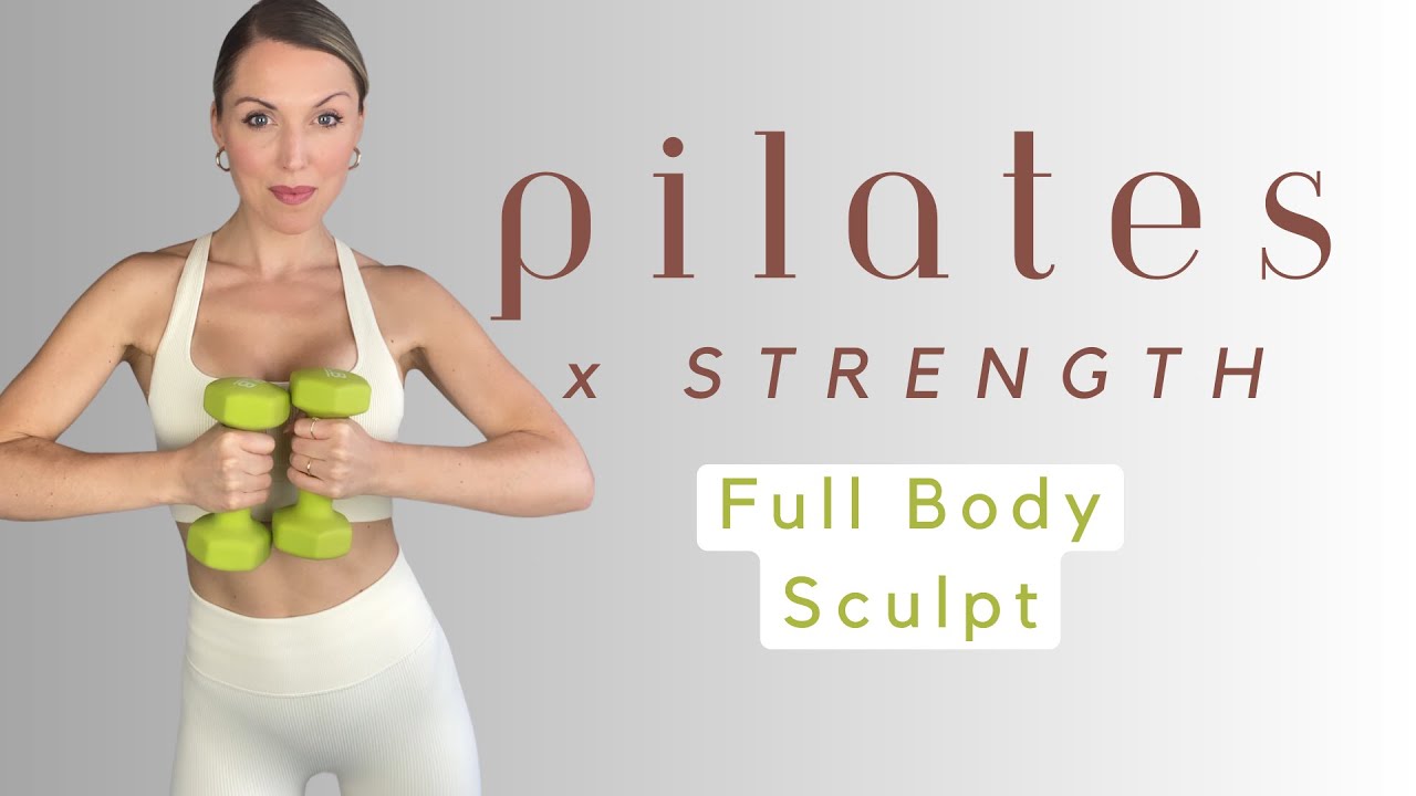 60-минутная тренировка пилатеса и силы на всё тело | День 7 Летний челлендж Sculpt Challenge