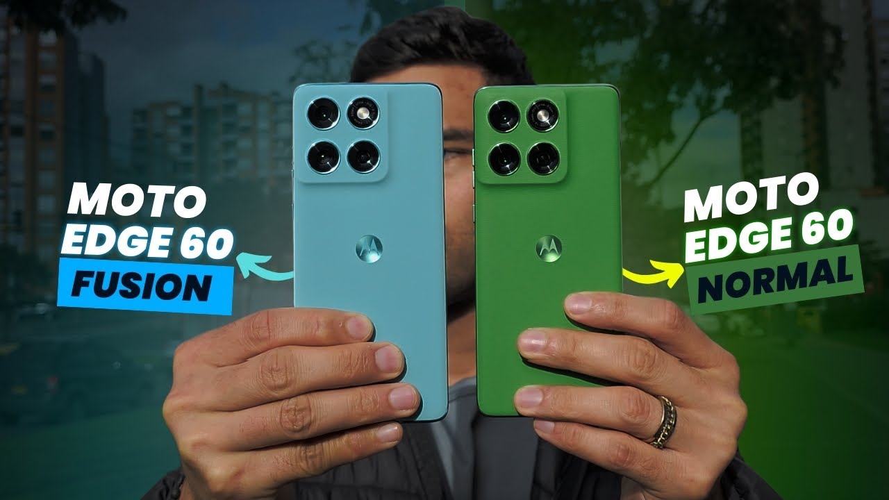 Motorola Edge 60 y Edge 60 Fusion: SIMILITUDES y DIFERENCIAS!!