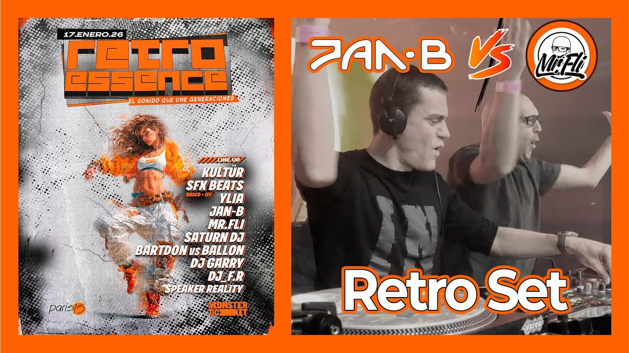 💥 Retro Essence 2026 💥Mr. Fli B2B Jan-B ::: 17.01.2026 🎧 🔊 #retroessence #jan_b #breakbeat