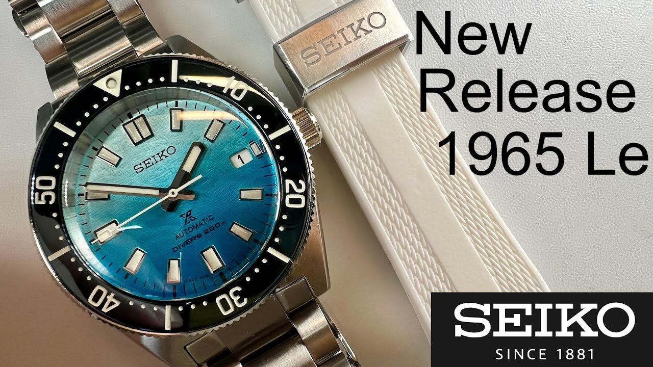 New Release Seiko 1965 Euro Exclusive LE