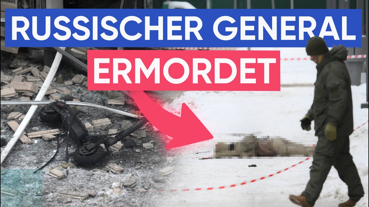 Explosion in Moskau: Hochrangiger russischer General getötet