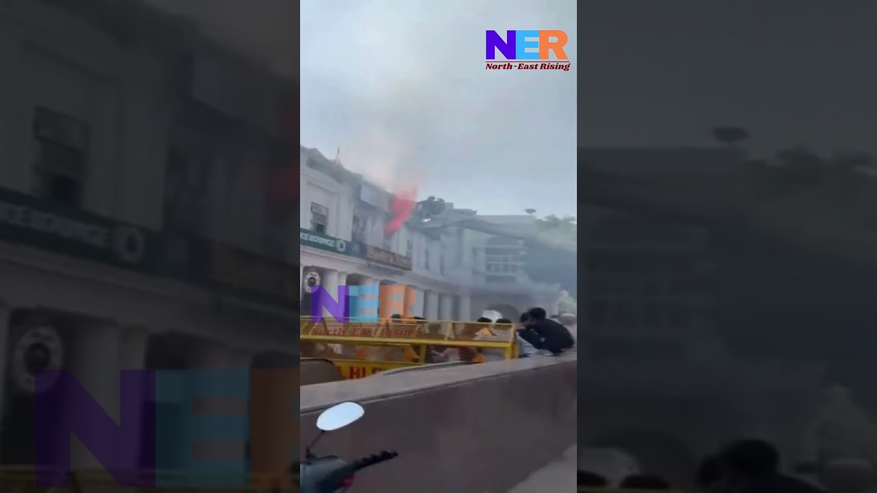 Fire Erupts in Mystery Rooms, Connaught Place: Firefighters Rescue Trapped Individual