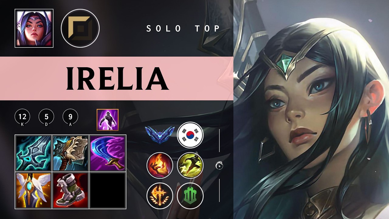 Irelia Top vs Jax - KR Diamond Patch 26.03
