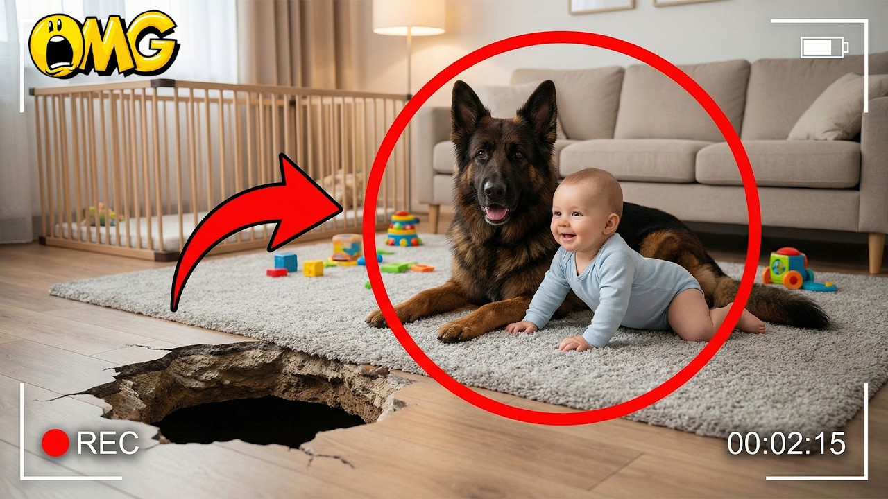When your dog becomes the trusted nanny - Cute Moments Dog and Human
