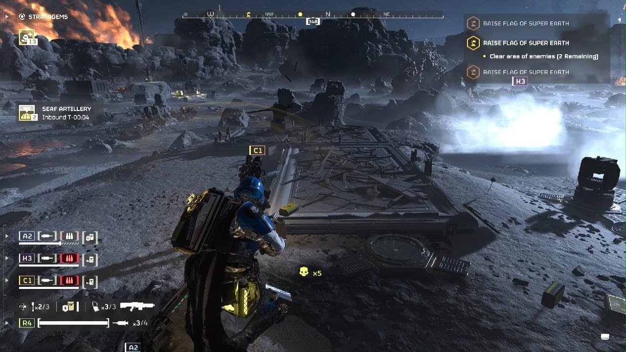 Showing the new Xbox players how to Liberate enemies glitched underground
