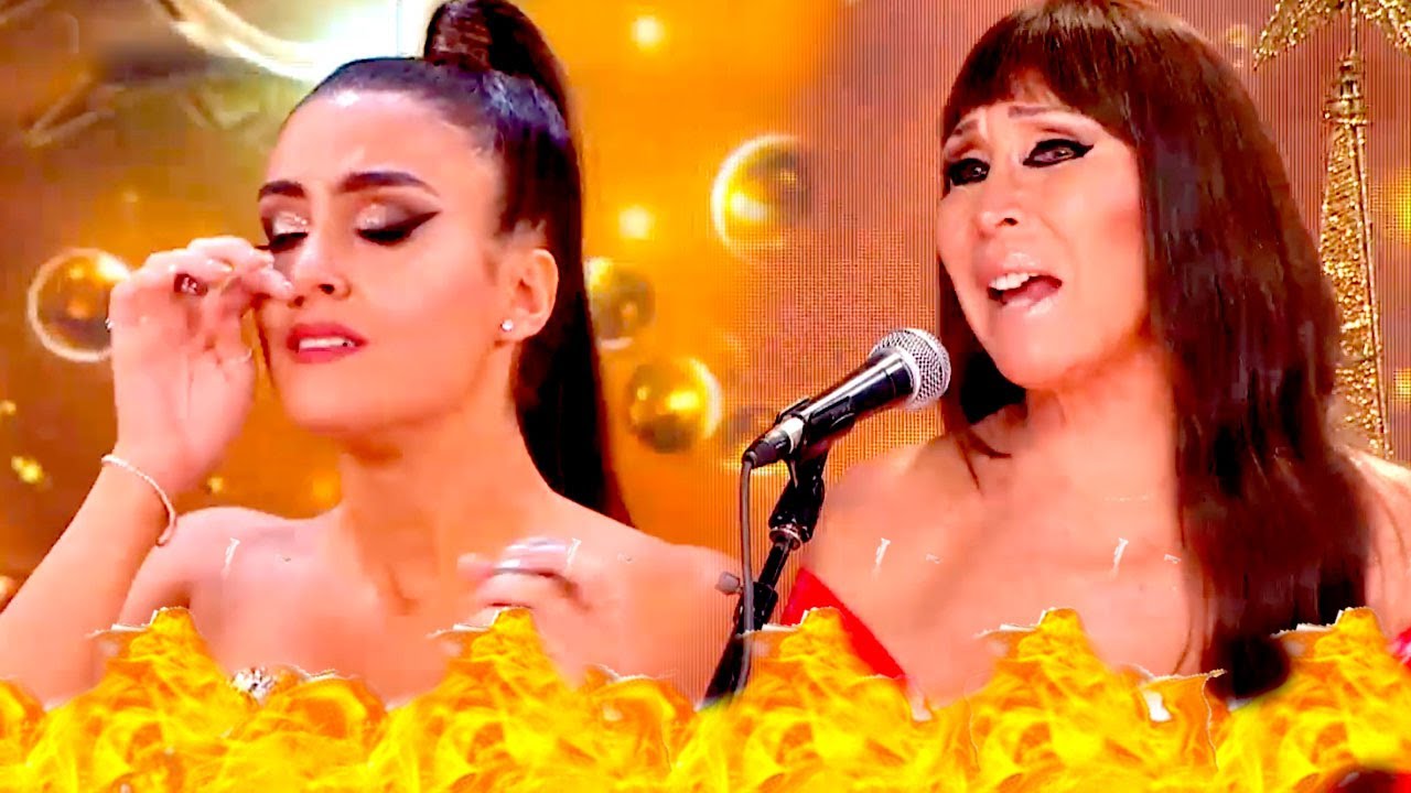 ¡Terrible tensión! Moria Casán fulminó a Melina de Piano y la hizo llorar: 