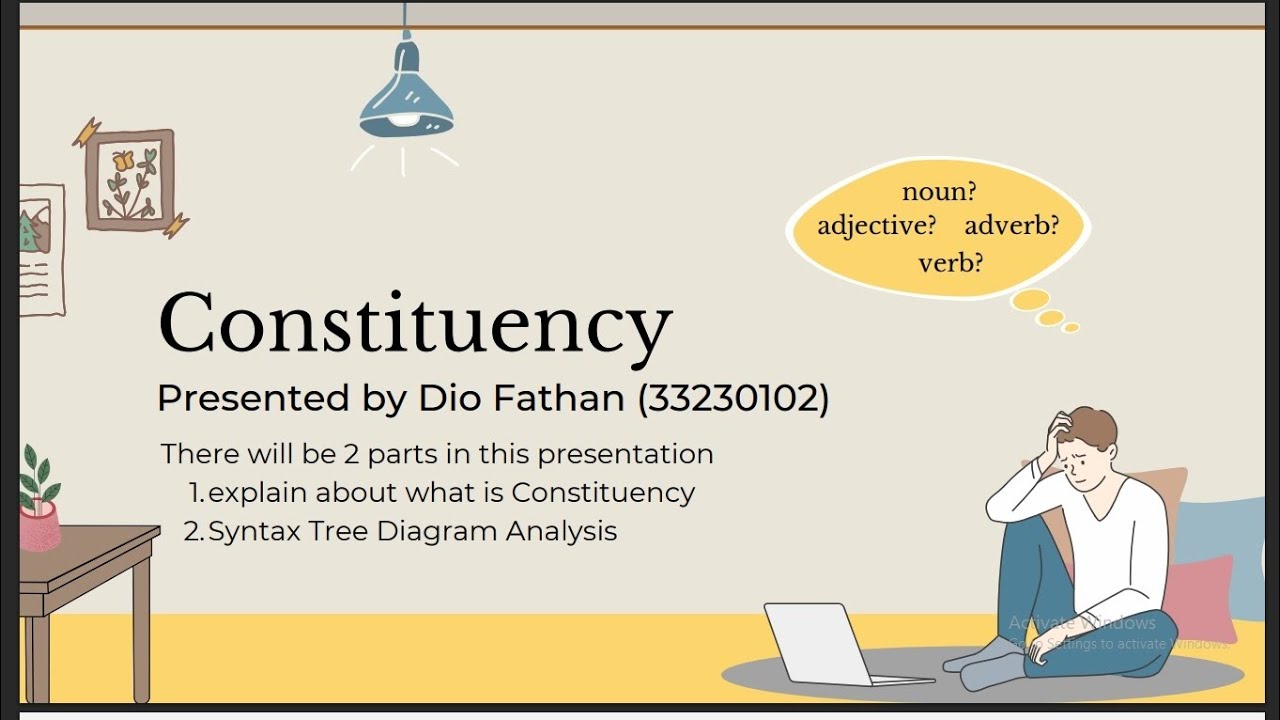 PROJECT 1: SYNTAX [CONSTITUENCY] & TREE DIAGRAM ANALYSIS