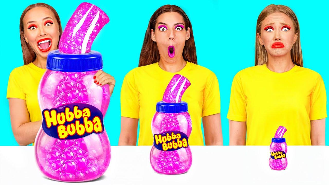 Big, Medium and Small Plate Challenge | Funny Situations by BaRaFun Challenge