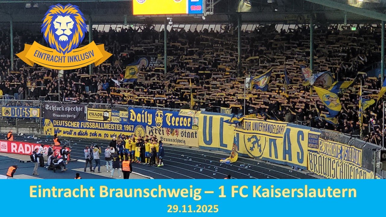 Eintracht Braunschweig - 1 FC Kaiserslautern