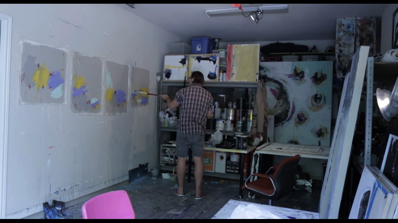 Painting Abstract Art: Ty Clark: Cosmos in the Chaos