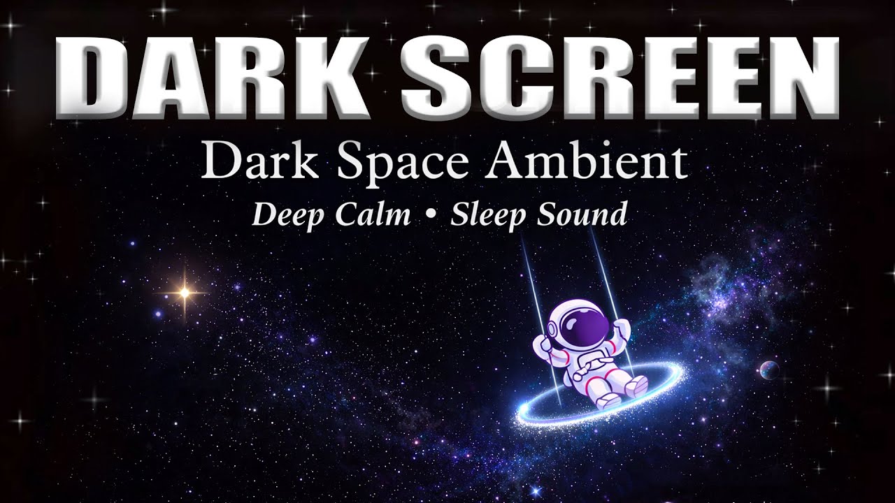 Cosmic Night Silence 🌙 Dark Space Ambient Sounds for Deep Sleep & Calm Mind | 10 Hours