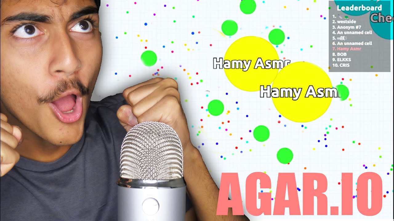 Asmr Playing AGAR.IO... (100% Nostalgia)