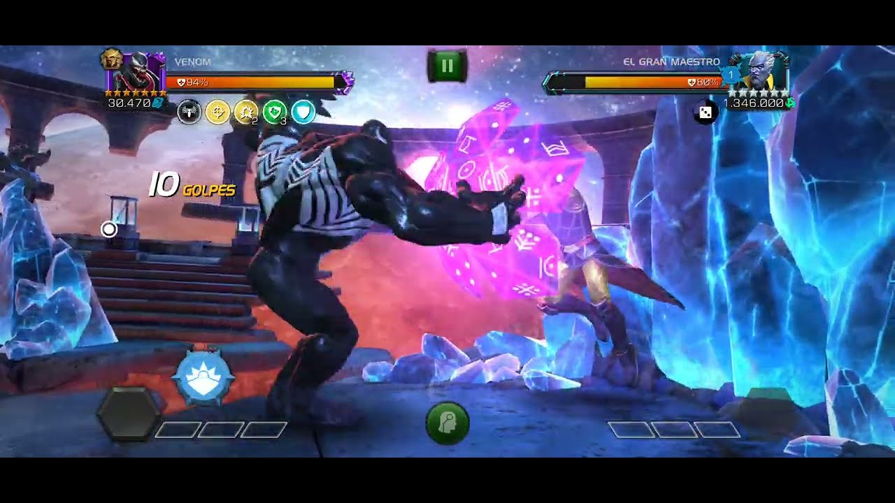  DERROTANDO AL GRAN MAESTRO VS VENOM 7☆ DE UNA MANERA CALMADA