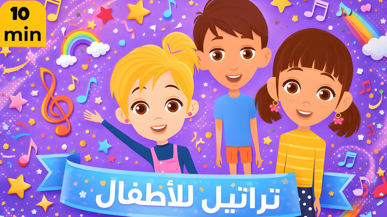 Christian Arabic Songs for Kids | Taratil  | تراتيل للاطفال كرتون | As7ab Yasou3