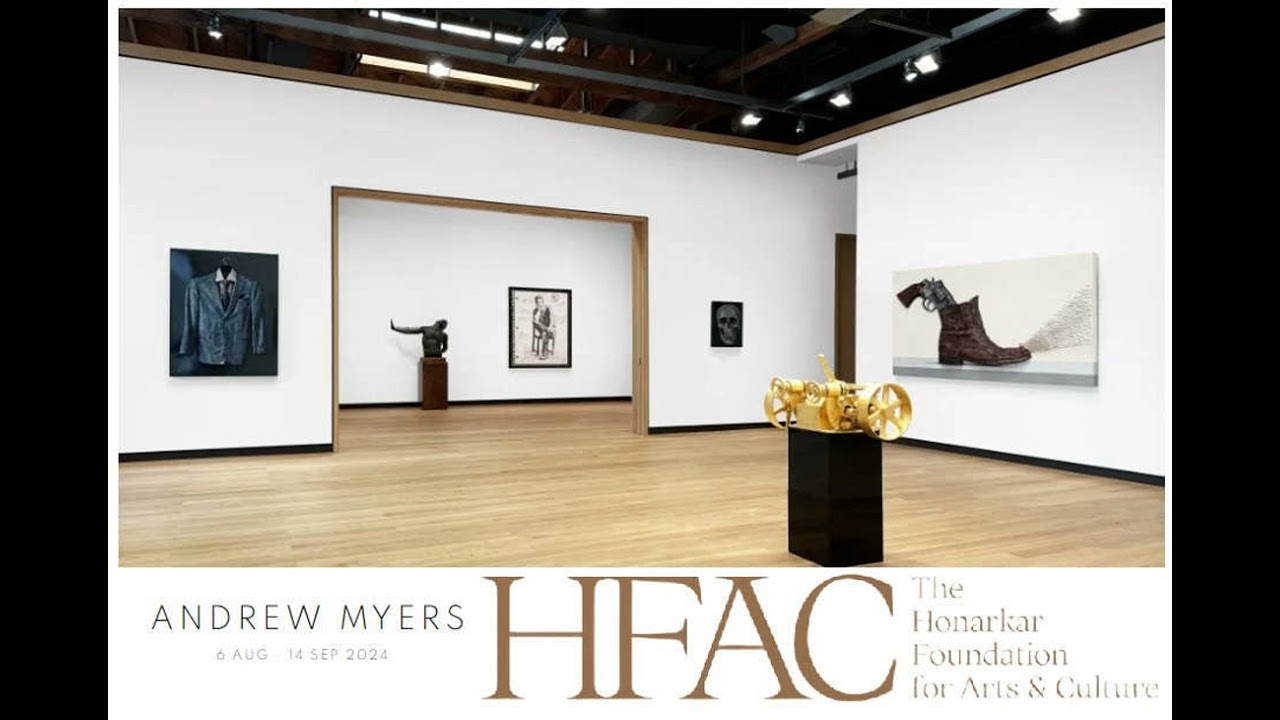 Andrew Myers' Exhibition at The Honarkar Foundation Gallery