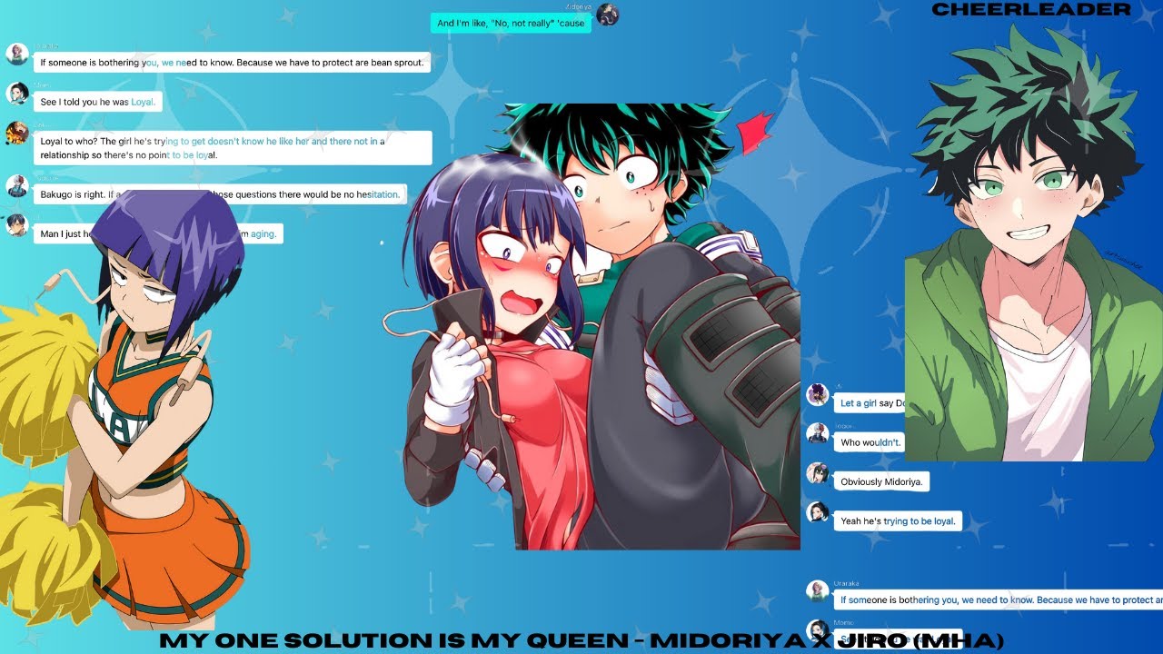 Моё единственное решение — моя королева — Мидория x Дзиро (MHA)