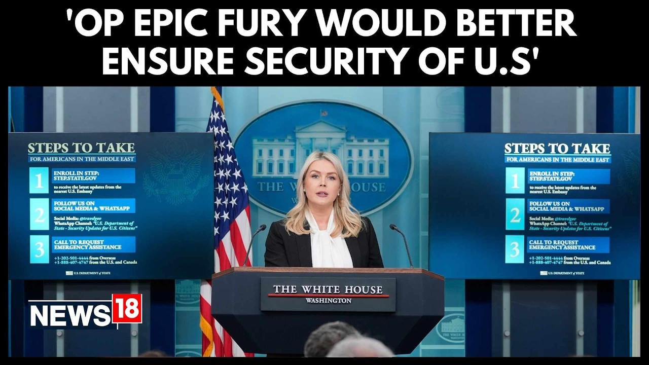 Killing The Brutal Terrorists Is Good For America, Says Karoline Leavitt | US Iran War News | N18G