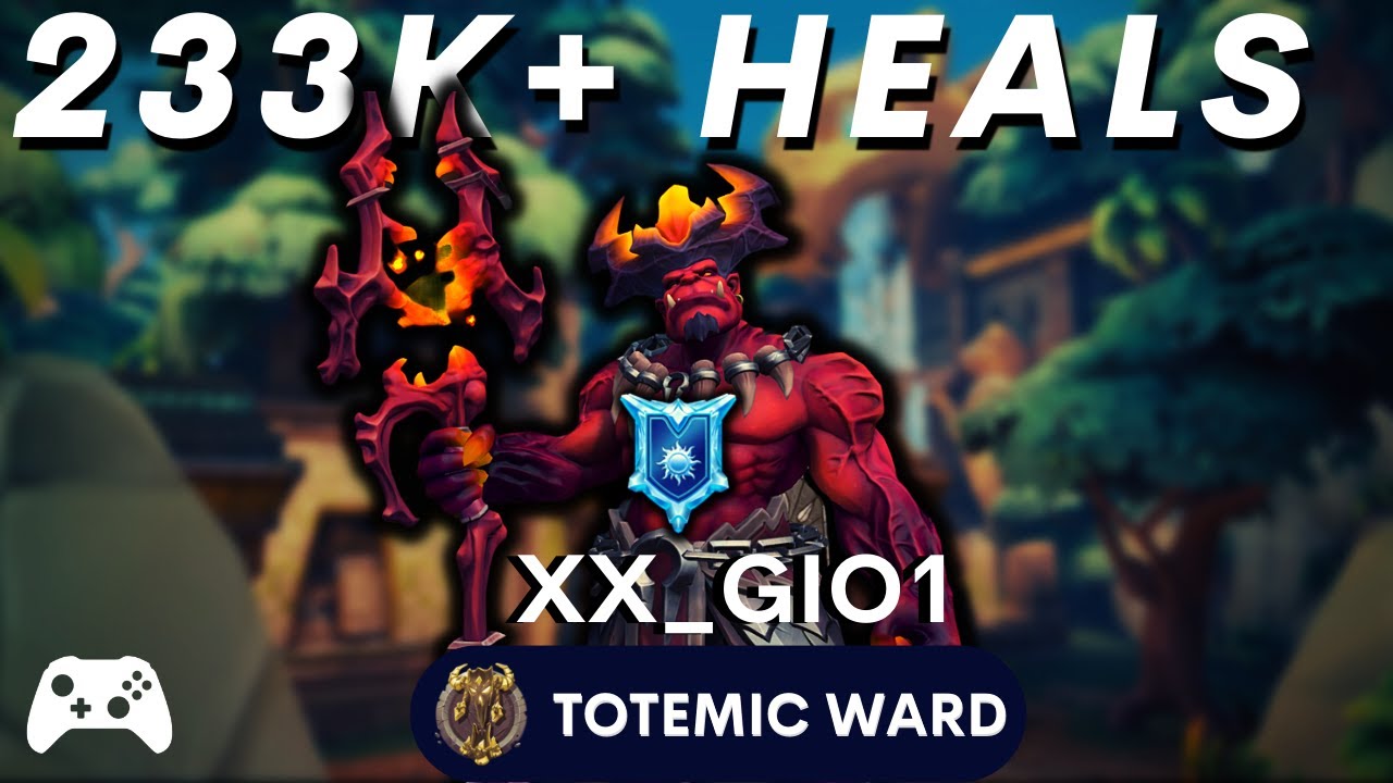 233K+ Heals Best Talent for healing Grohk Totemic Ward  Paladins grohk Competitive