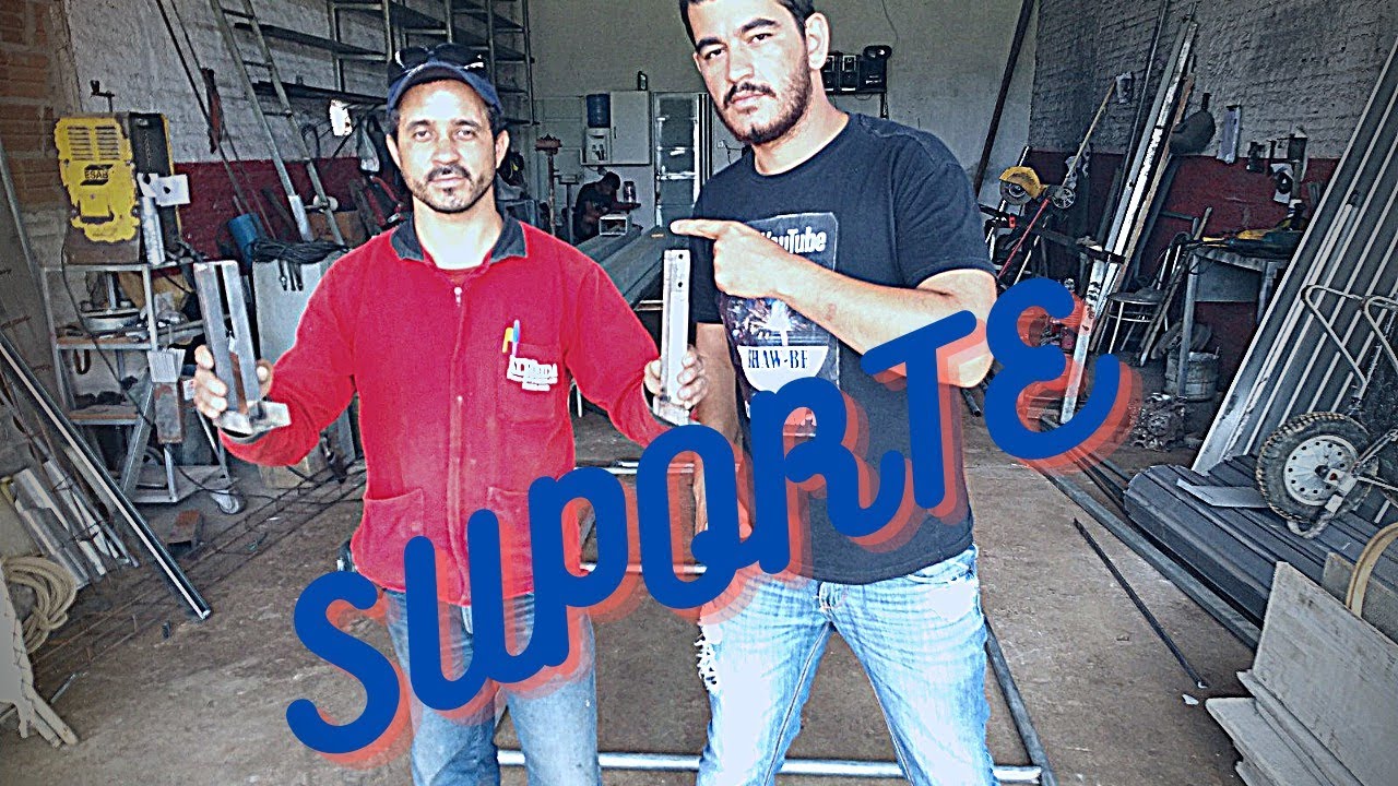 suporte de motor port&atilde;o basculante