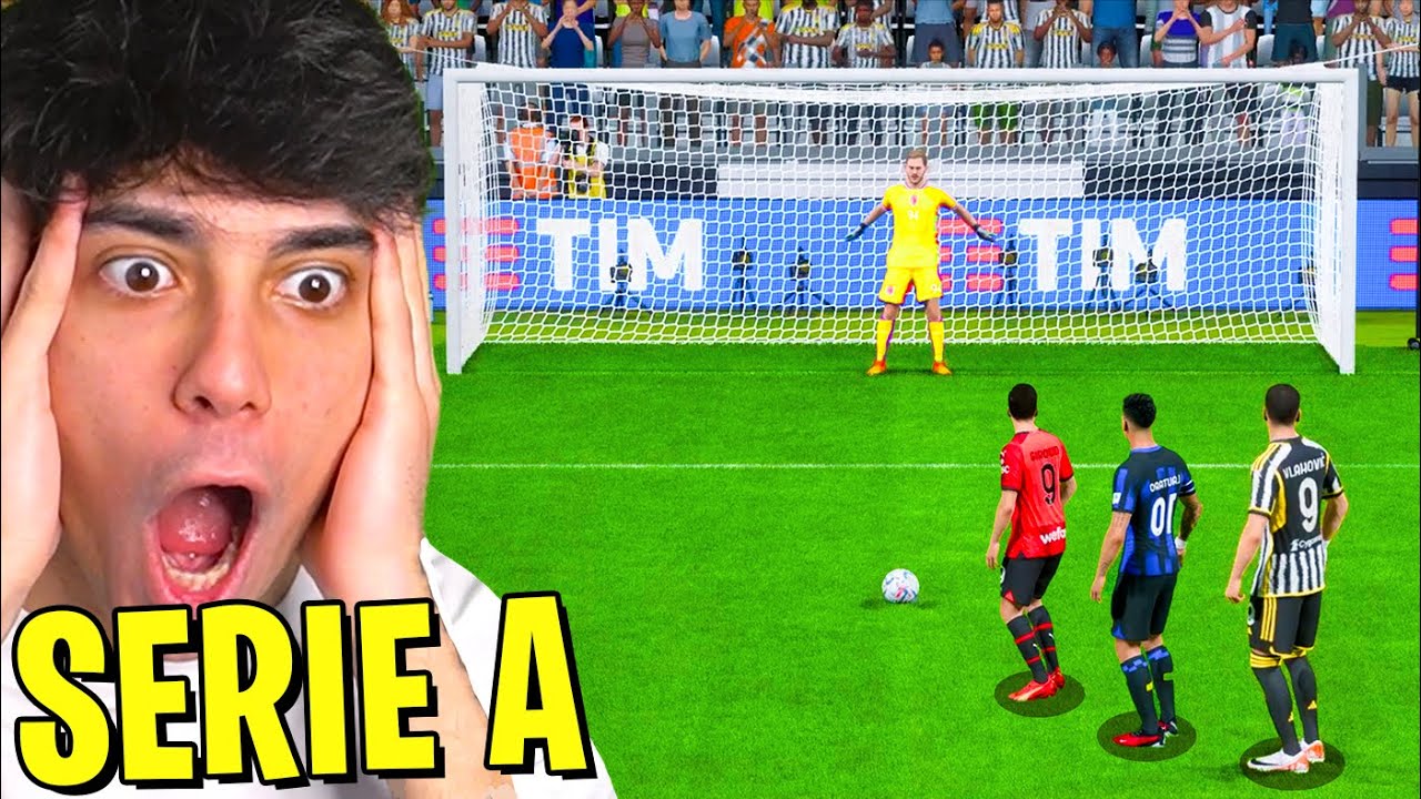 ⚽️ SERIE A ma &egrave; un TORNEO ai CALCI DI RIGORE
