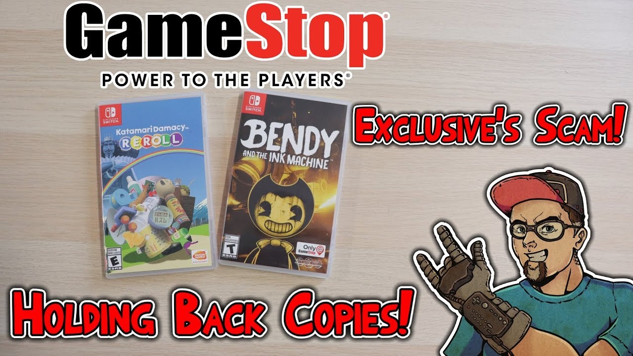 GameStop Exclusive Scam! Holding Back Games! Is It Happening Again?