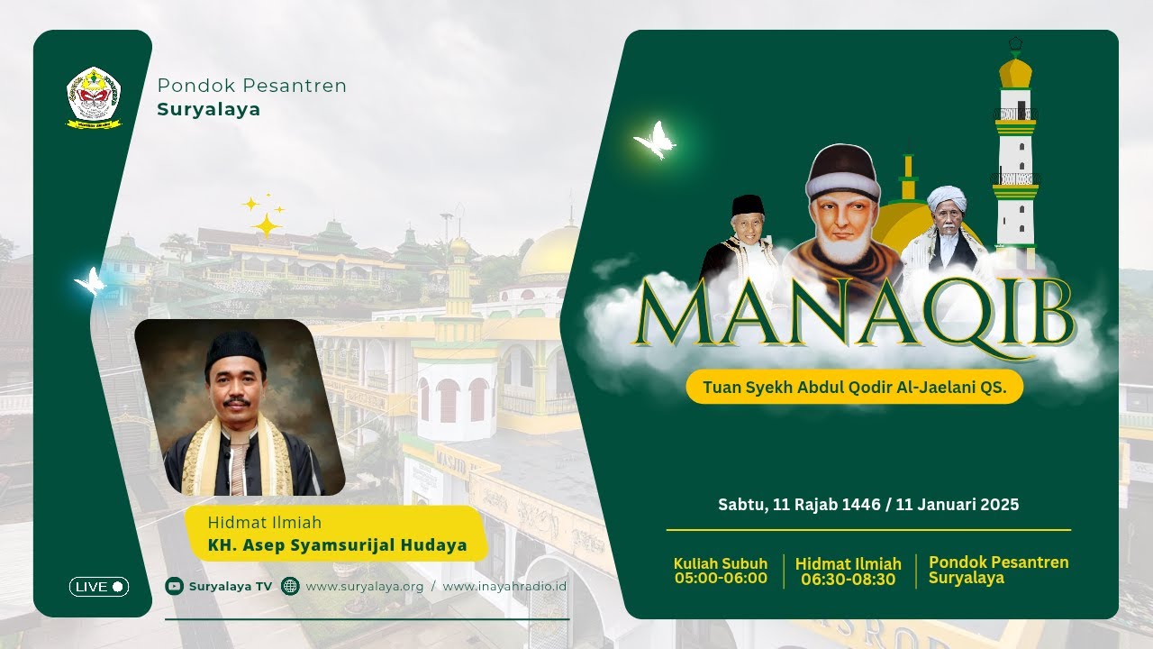 Manaqib Bulan Rajab 1446 H.