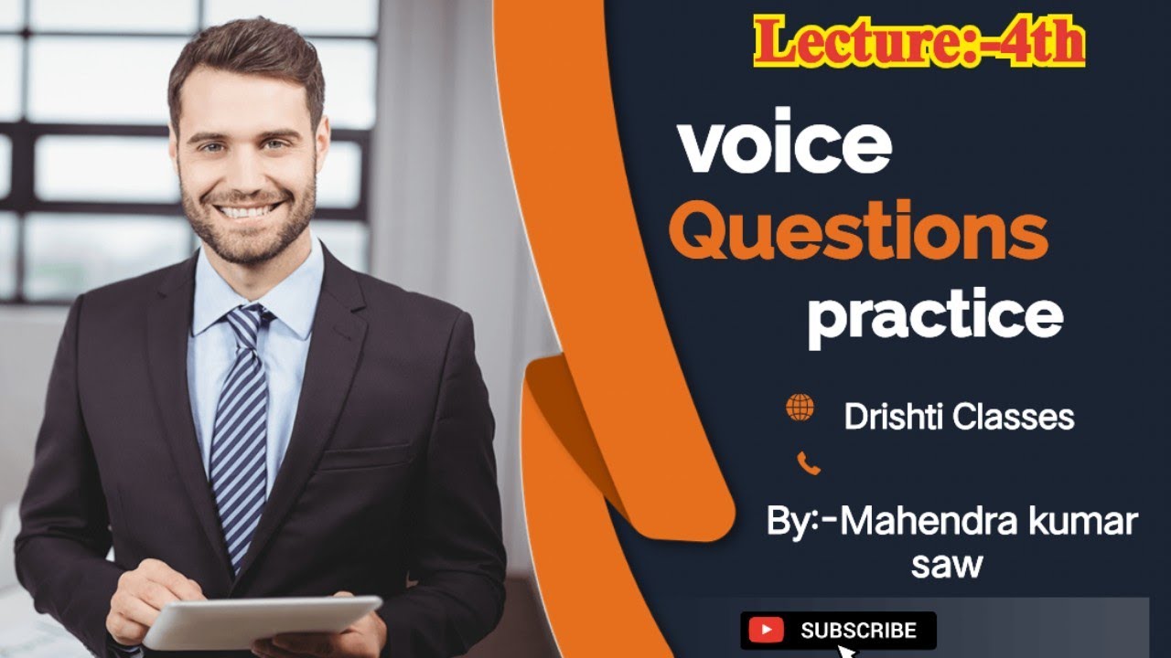  questions practice on voice 