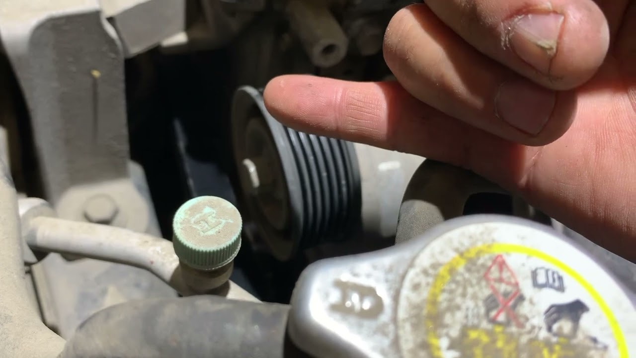 Mazda 5 2007 | Serpentine Belt| A/C belt  and Tensioner Replacement