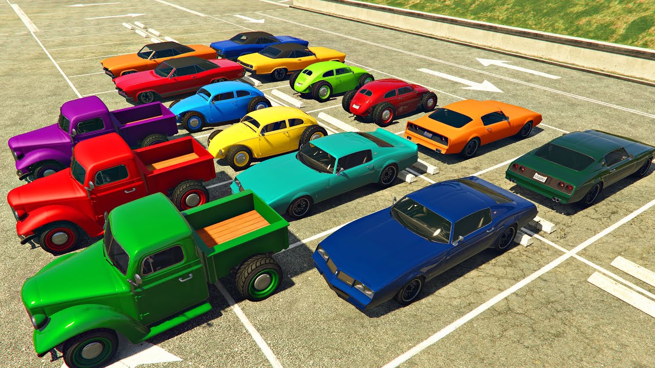 GTA V MUSCLE CAR PS5 PRO GAMEPLAY! (NO COMMENTARY)
