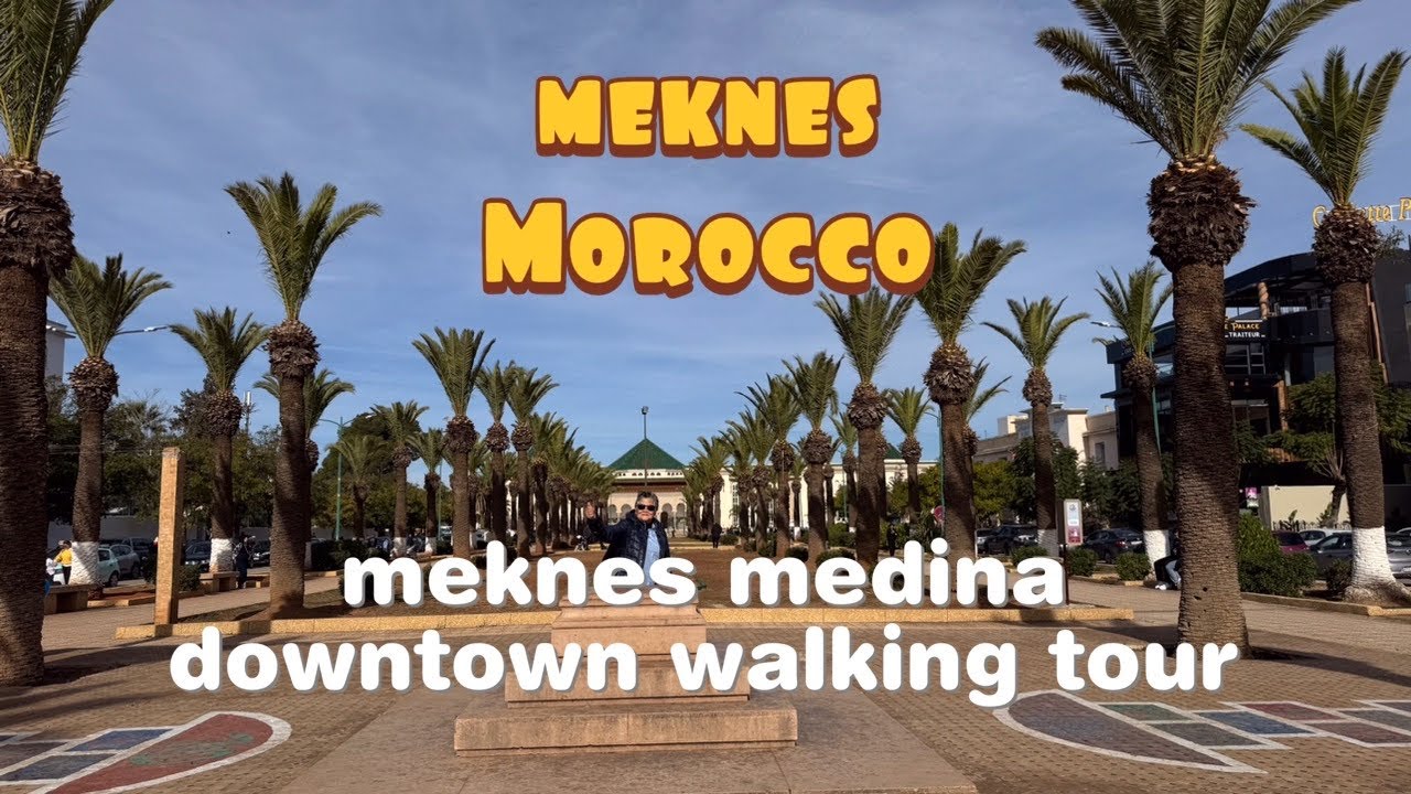 Meknes Medina - downtown walking tour in Meknes City Morocco