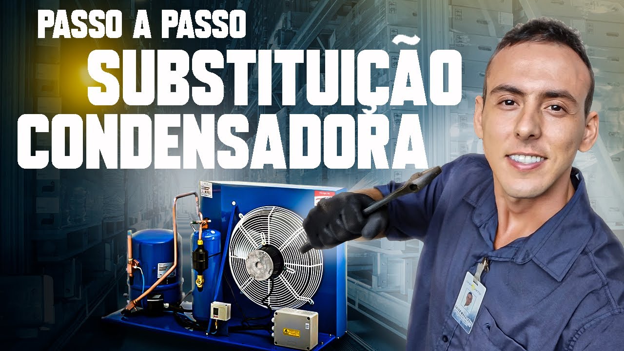 COMO TROCAR MÁQUINA CÂMARA FRIGORÍFICA [PASSO A PASSO]