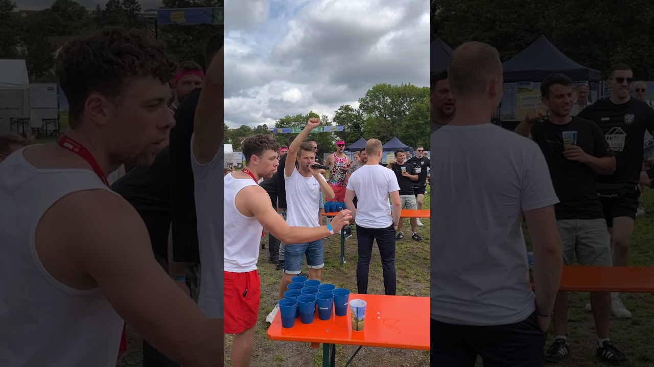 Heute vor 6 Wochen unser 1. Bier Pong Turnier🍺