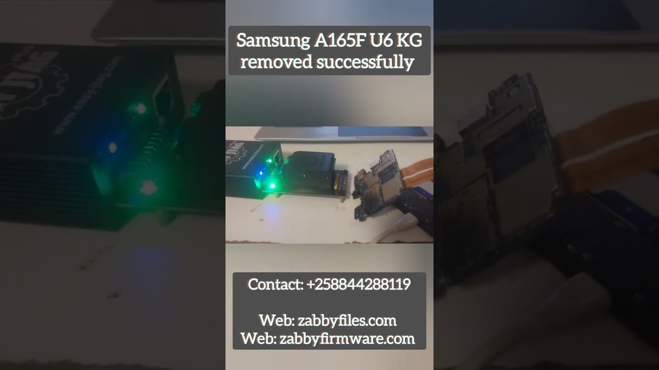SAMSUNG A165F U6 KG REMOVED | NO RELOCK | ANTI-RELOCK SCRIPT AVAILABLE 