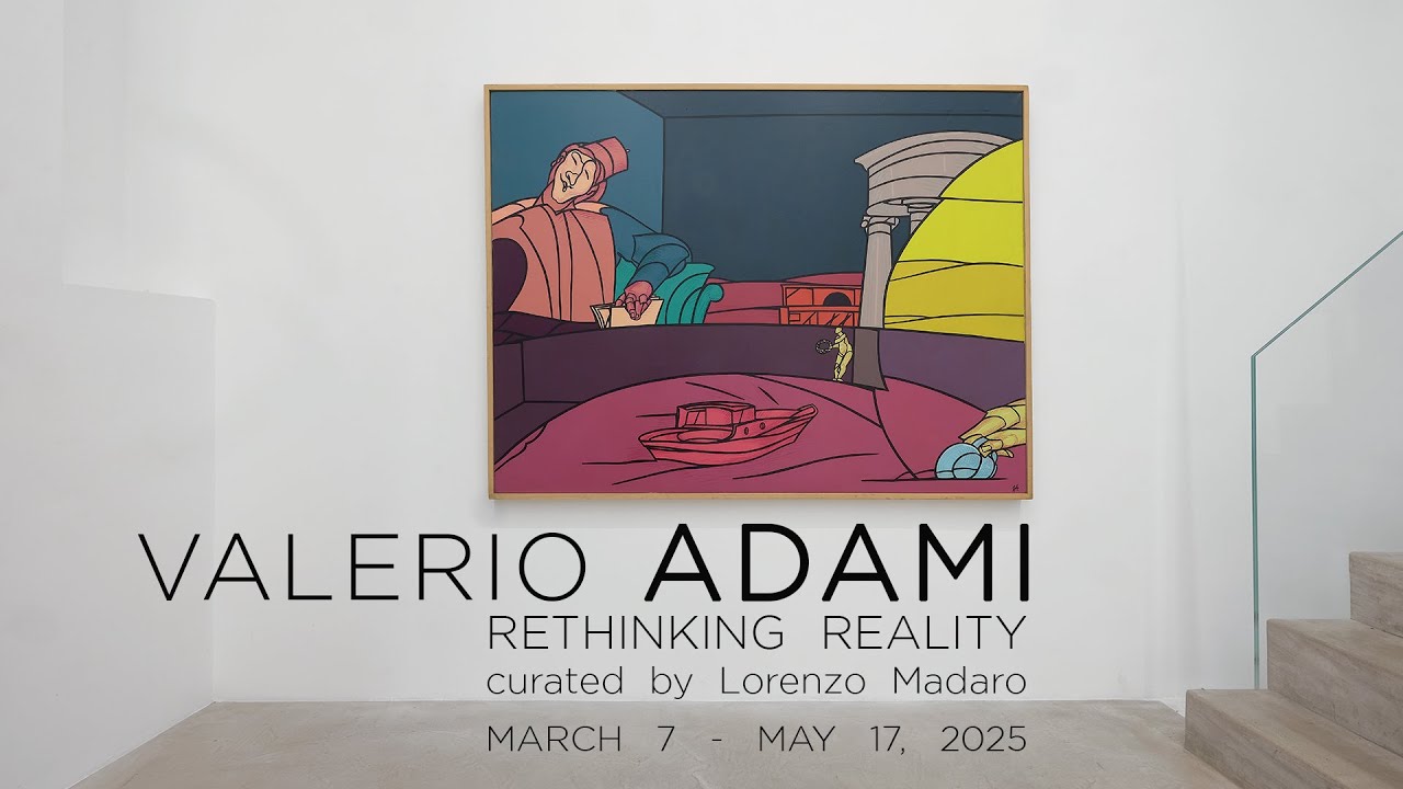 Valerio ADAMI. Rethinking reality, exhibition curated by Lorenzo Madaro | Dep Art Gallery 2025