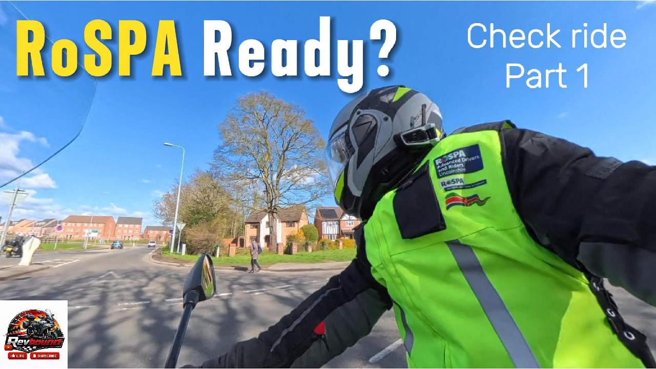 Would You Pass the RoSPA Advanced Motorcycle Test? | Check Ride Part 1