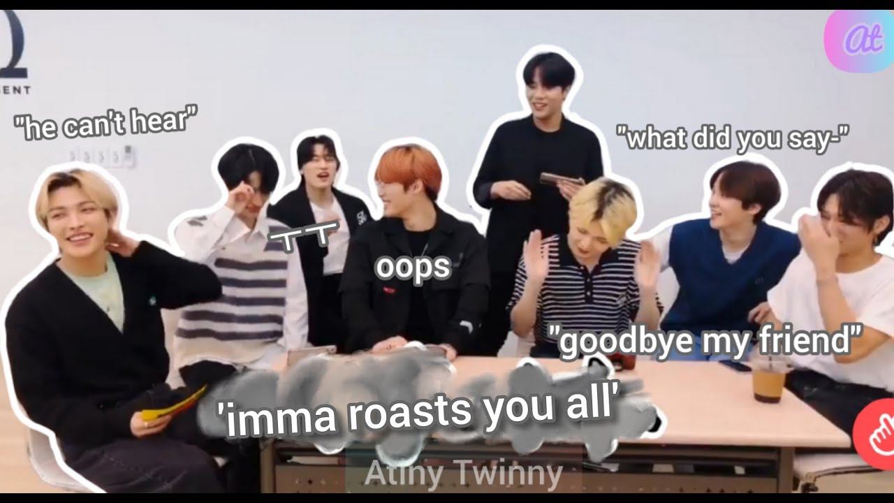 ATEEZ roasting, bickering and exposing each other for 11 minutes straight